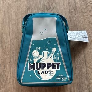 2025 Disney Parks EPCOT Food & Wine Festival Muppet Labs Insulated Bag Lunch Box